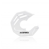 Cache Disque Avant Acerbis X-future Blanc