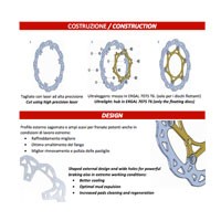 KITE FIXED FRONT BRAKE DISC MX/EN SPORT 240MM HONDA CR - CRF 95/14