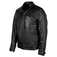 Helstons Lederjacke Benny Rag Nero