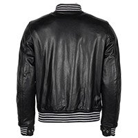 Helstons Leather Jacket College Rag Black - 3