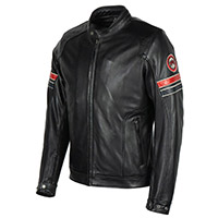 Helstons Leather Jacket Elron Rag Black