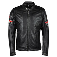 Helstons Leather Jacket Elron Rag Black