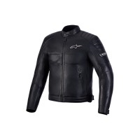 Giacca Pelle Alpinestars Revern Nero