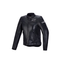 Giacca Pelle Donna Alpinestars Revea Nero