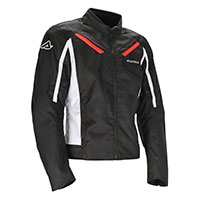 Chaqueta Acerbis CE X-Mat negro rojo