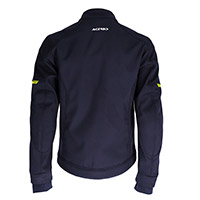 Chaqueta Acerbis CE X-Town azul amarillo