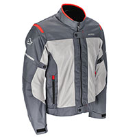 Blouson Acerbis Ce Ramsey Vented Gris Rouge