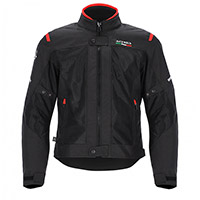 Chaqueta Acerbis Ruby negro rojo