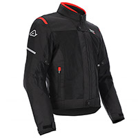 Chaqueta Acerbis Ruby negro rojo