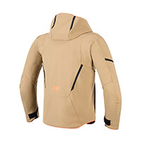 Giacca Alpinestars Aeroshell Wp Khaki Arancio - img 2