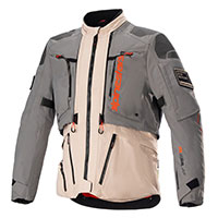 Giacca Alpinestars Amt-10r Drystar Xf Grigio Pale