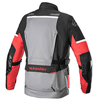 Alpinestars Andes V3 Drystar Jacke grau rot - 2