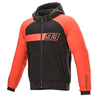 Sudadera Alpinestars Aragon negro rojo