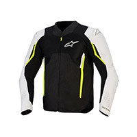 アルパインスターズ AST V3 エアジャケット シルバー イエローフルオ