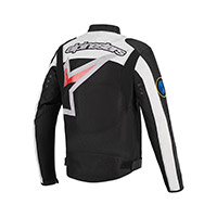 Blouson Alpinestars Axton blanc rouge - img 2