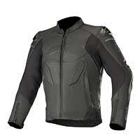 Chaqueta de cuero Alpinestars Caliber negra