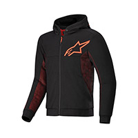 Alpinestars Chrome Air Sport Hoodie Black Red