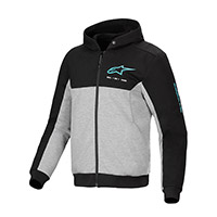 Felpa Alpinestars Chrome V2 Sport Turquoise