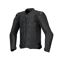 Giacca Pelle Alpinestars Dusk Airflow Nero