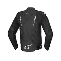 Giacca Pelle Alpinestars Dusk Nero Bianco - img 2