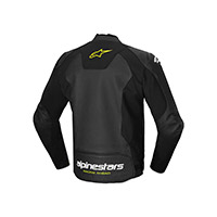 Giacca Pelle Alpinestars Faster V3 Airflow Giallo - img 2