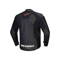 Alpinestars Faster V3 Leather Jacket Red