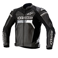 Alpinestars Gp Force Lederjacke weiß rot