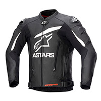 Giacca Pelle Alpinestars Gp Plus V4 Bianco