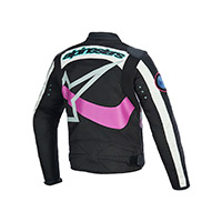 Blouson Femme Alpinestars Idles blanche violette - img 2