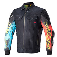 Alpinestars As-dsl Kentaro Jacket Rinse Blue Black - 3