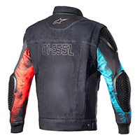 Veste Alpinestars AS-DSL Kentaro rinçage bleu noir - 4