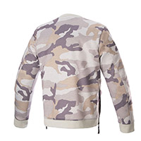 Felpa Alpinestars Legit Crew Grigio Camo