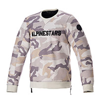 Alpinestars Legit Crew Fleece camo grau