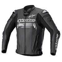 Chaqueta de cuero Alpinestars Missile V2 Ignition negro