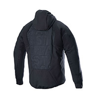 Blouson Alpinestars MO.ST.EQ Hybrid Hooded noir - 2