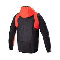 Chaqueta con capucha Alpinestars MO.ST.EQ Hybrid rojo - 2