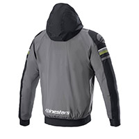 Sweat à capuche Alpinestars Sektor V2 Tech gris noir - 2