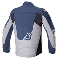 Chaqueta Alpinestars SMX Waterproof azul marino gris - 2