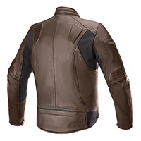 Chaqueta de cuero Alpinestars SP-55 marròn