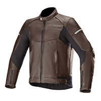 Veste En Cuir Alpinestars Sp-55 Marron