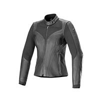 Alpinestars Stella Furiosa Lederjacke schwarz