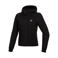 Sudadera con Capucha Alpinestars Stella Radium Tech Negra