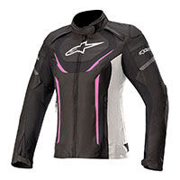 Chaqueta Alpinestars Stella T-Jaws V3 negro fucsia