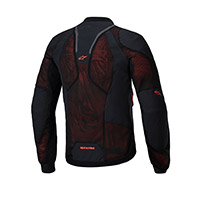 Alpinestars Troop Air Pro Jacket Black Red Fluo