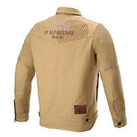 Chaqueta Alpinestars Trucker beige khaki