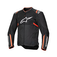 Alpinestars T-sps Air V2 Jacket Black Red Fluo