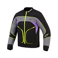 Chaqueta Alpinestars Unite negro asphalt viola