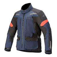 Veste Alpinestars Valparaiso V3 Drystar bleu foncé