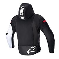 Blouson Alpinestars Zaca Air Noir Blanc Rouge