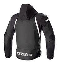 Alpinestars Zaca Waterproof Jacke schwarz weiß - 2